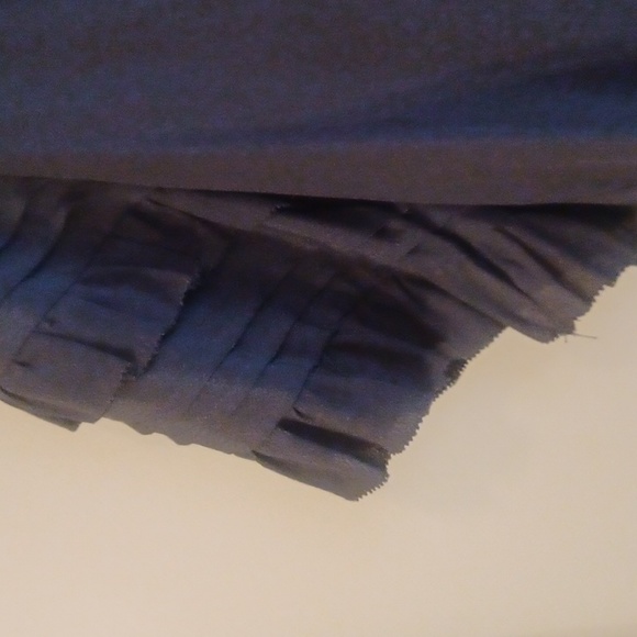 Black gauzy flowy blouse XS - Picture 3 of 5